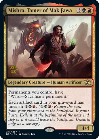 Mishra, Tamer of Mak Fawa [The Brothers' War Prerelease Promos] - The Mythic Store | 24h Order Processing
