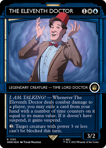 The Eleventh Doctor (Showcase) (Surge Foil) [Doctor Who] - The Mythic Store | 24h Order Processing