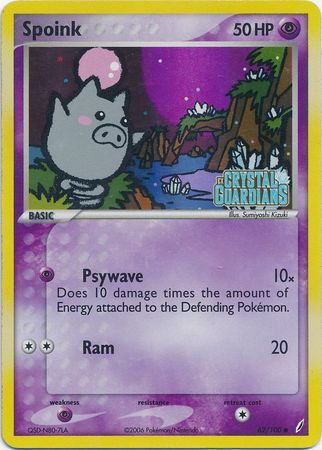 Spoink (62/100) (Stamped) [EX: Crystal Guardians] - The Mythic Store | 24h Order Processing