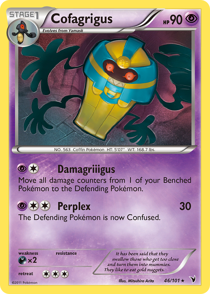 Cofagrigus (46/101) [Black & White: Noble Victories] - The Mythic Store | 24h Order Processing