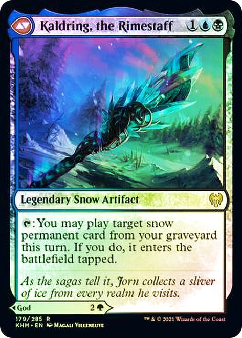 Jorn, God of Winter // Kaldring, the Rimestaff [Kaldheim Prerelease Promos] - The Mythic Store | 24h Order Processing