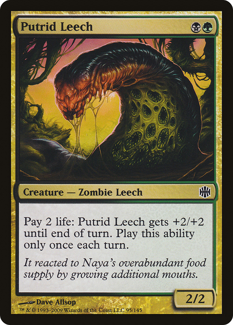Putrid Leech [Alara Reborn] - The Mythic Store | 24h Order Processing
