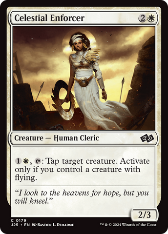 Celestial Enforcer [Foundations Jumpstart] - The Mythic Store | 24h Order Processing