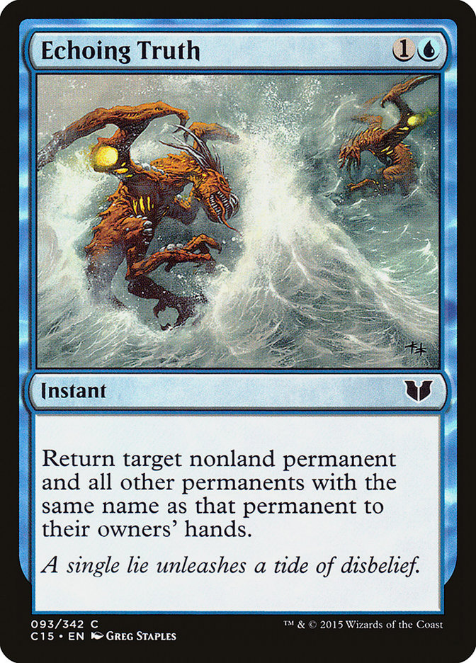 Echoing Truth [Commander 2015] - The Mythic Store | 24h Order Processing