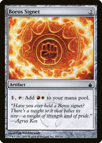 Boros Signet [Ravnica: City of Guilds] - The Mythic Store | 24h Order Processing