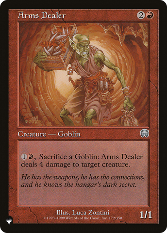 Arms Dealer [The List] - The Mythic Store | 24h Order Processing