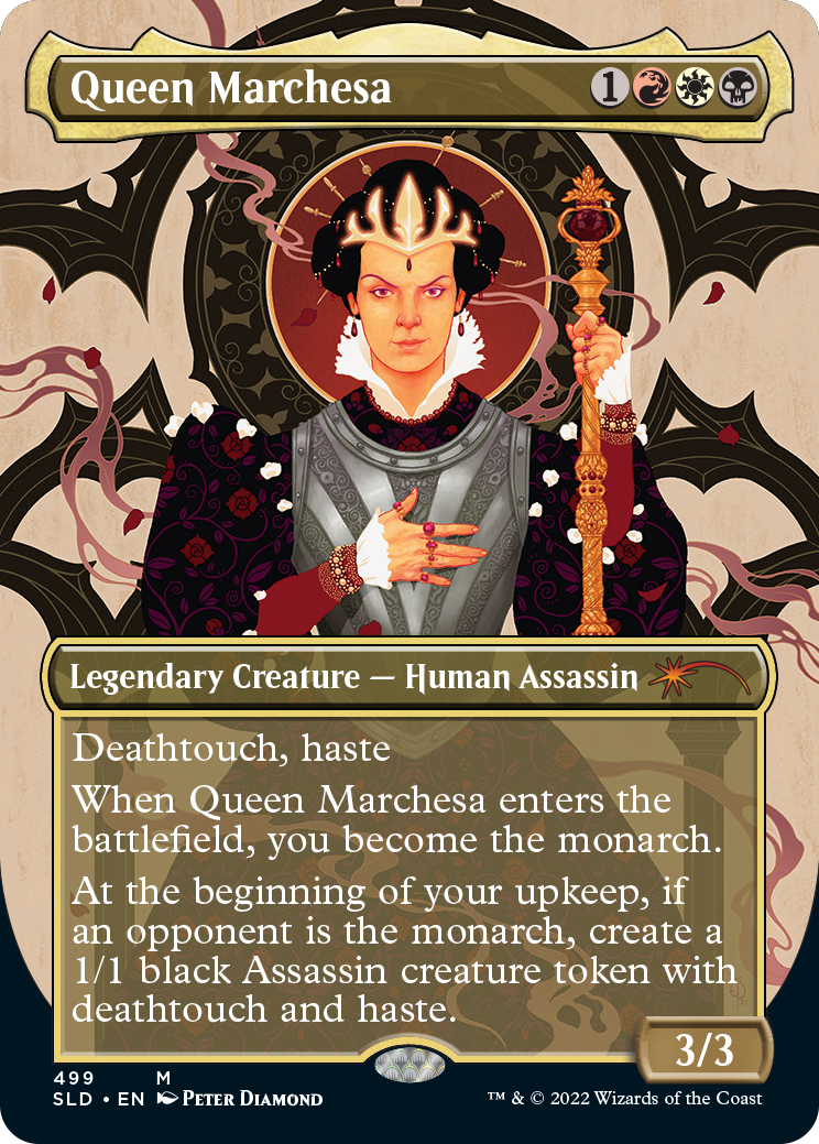 Queen Marchesa (Borderless) [Secret Lair Drop Series] - The Mythic Store | 24h Order Processing