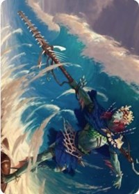 Tazeem Roilmage Art Card [Zendikar Rising Art Series] - The Mythic Store | 24h Order Processing
