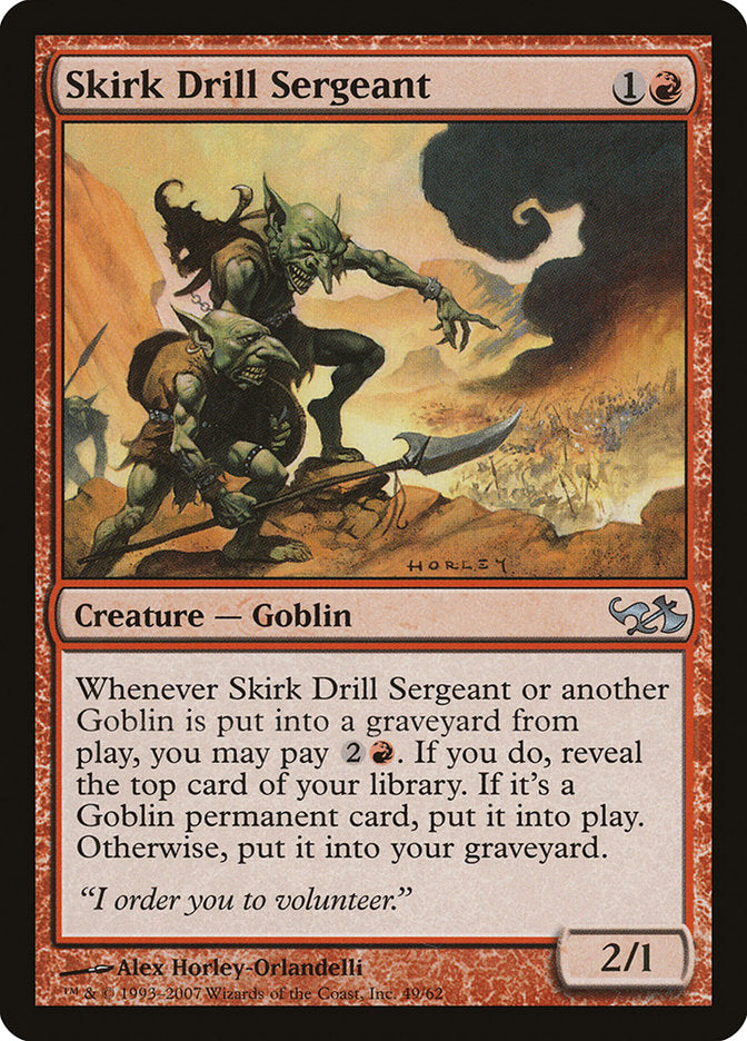 Skirk Drill Sergeant [Duel Decks: Elves vs. Goblins] - The Mythic Store | 24h Order Processing