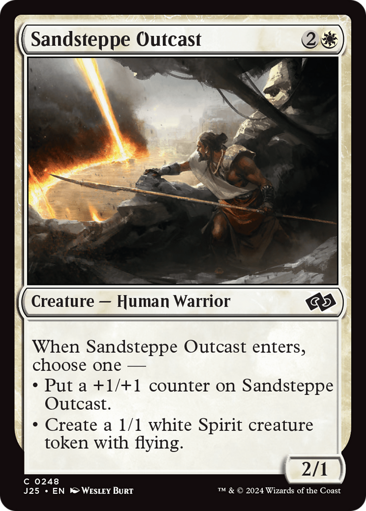 Sandsteppe Outcast [Foundations Jumpstart] - The Mythic Store | 24h Order Processing