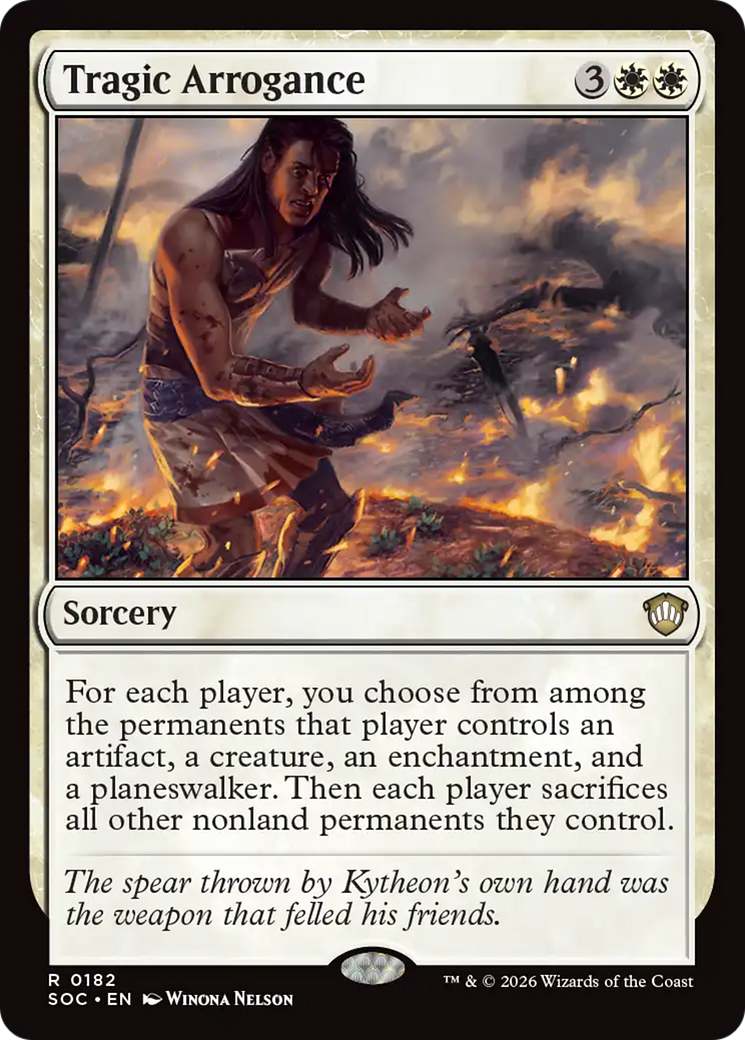 Tragic Arrogance [Secrets of Strixhaven Commander] - The Mythic Store | 24h Order Processing