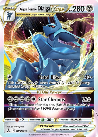 Origin Forme Dialga VSTAR (SWSH256) (Jumbo Card) [Sword & Shield: Black Star Promos] - The Mythic Store | 24h Order Processing