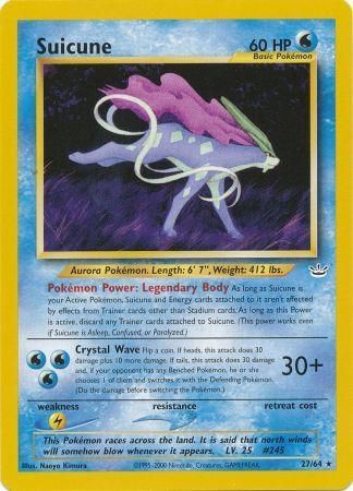 Suicune (27/64) [Neo Revelation Unlimited] - The Mythic Store | 24h Order Processing