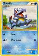 Totodile (1/30) [HeartGold & SoulSilver: Trainer Kit - Gyarados] - The Mythic Store | 24h Order Processing