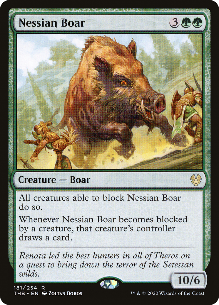 Nessian Boar [Theros Beyond Death] - The Mythic Store | 24h Order Processing