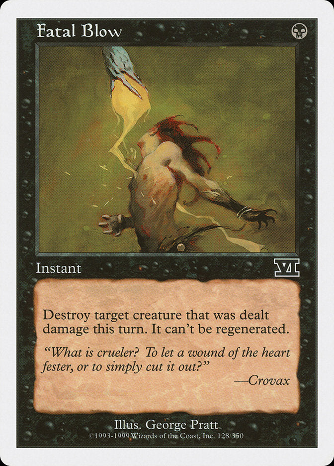 Fatal Blow [Classic Sixth Edition] - The Mythic Store | 24h Order Processing