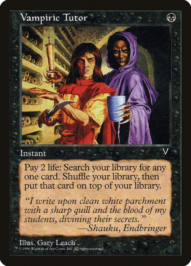 Vampiric Tutor [Visions] - The Mythic Store | 24h Order Processing