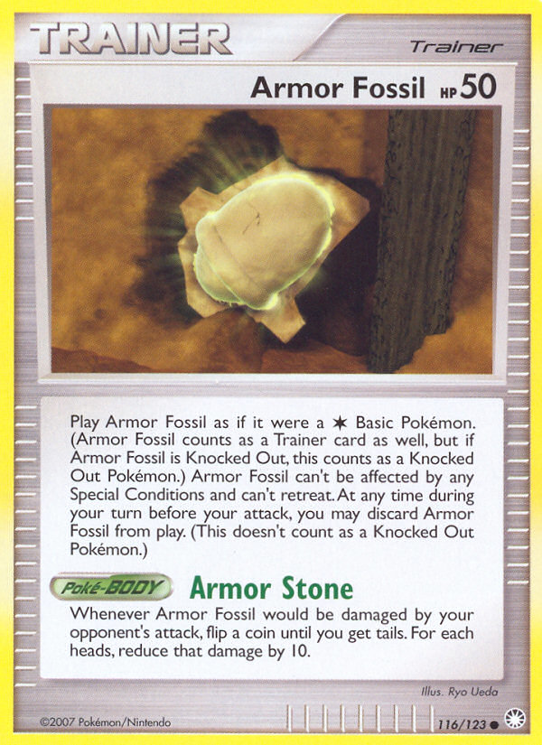 Armor Fossil (116/123) [Diamond & Pearl: Mysterious Treasures] - The Mythic Store | 24h Order Processing