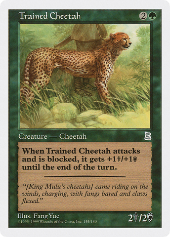 Trained Cheetah [Portal Three Kingdoms] - The Mythic Store | 24h Order Processing