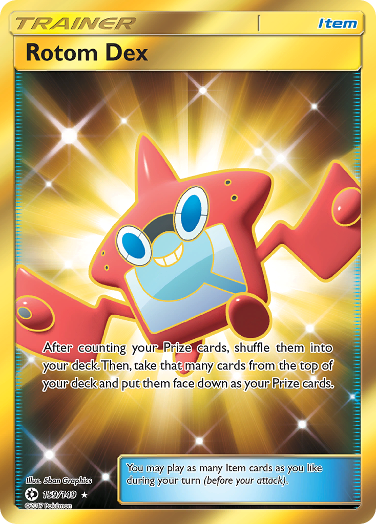 Rotom Dex (159/149) [Sun & Moon: Base Set] - The Mythic Store | 24h Order Processing