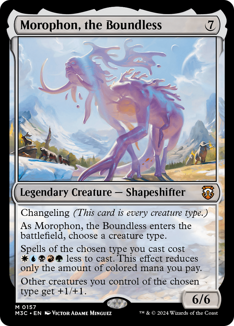 Morophon, the Boundless (Ripple Foil) [Modern Horizons 3 Commander] - The Mythic Store | 24h Order Processing