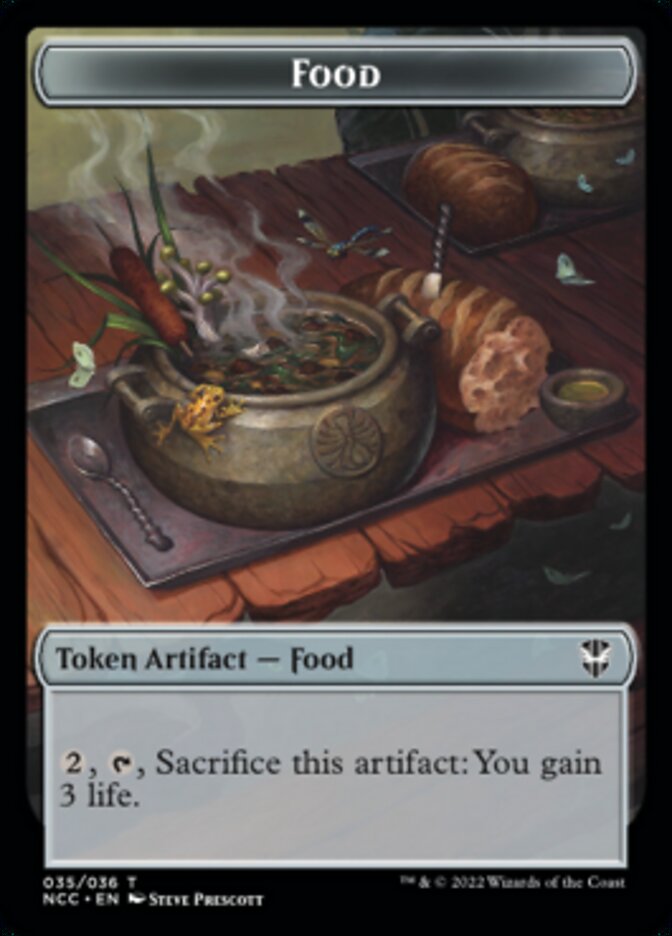 Food // Citizen Double-Sided Token [Streets of New Capenna Commander Tokens] - The Mythic Store | 24h Order Processing