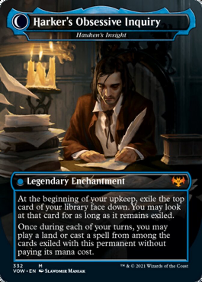 Jacob Hauken, Inspector // Hauken's Insight - Jonathan Harker // Harker's Obsessive Inquiry [Innistrad: Crimson Vow] - The Mythic Store | 24h Order Processing