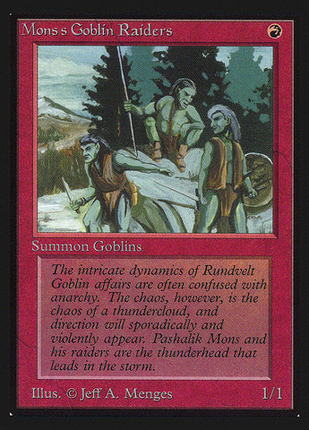 Mons's Goblin Raiders [Collectors' Edition] - The Mythic Store | 24h Order Processing