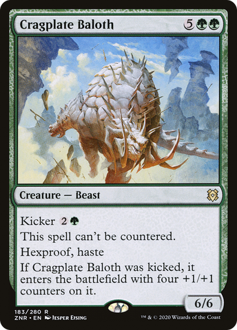 Cragplate Baloth [Zendikar Rising] - The Mythic Store | 24h Order Processing