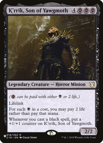 K'rrik, Son of Yawgmoth [The List] - The Mythic Store | 24h Order Processing