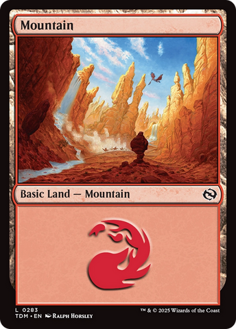 Mountain (0283) [Tarkir: Dragonstorm] - The Mythic Store | 24h Order Processing