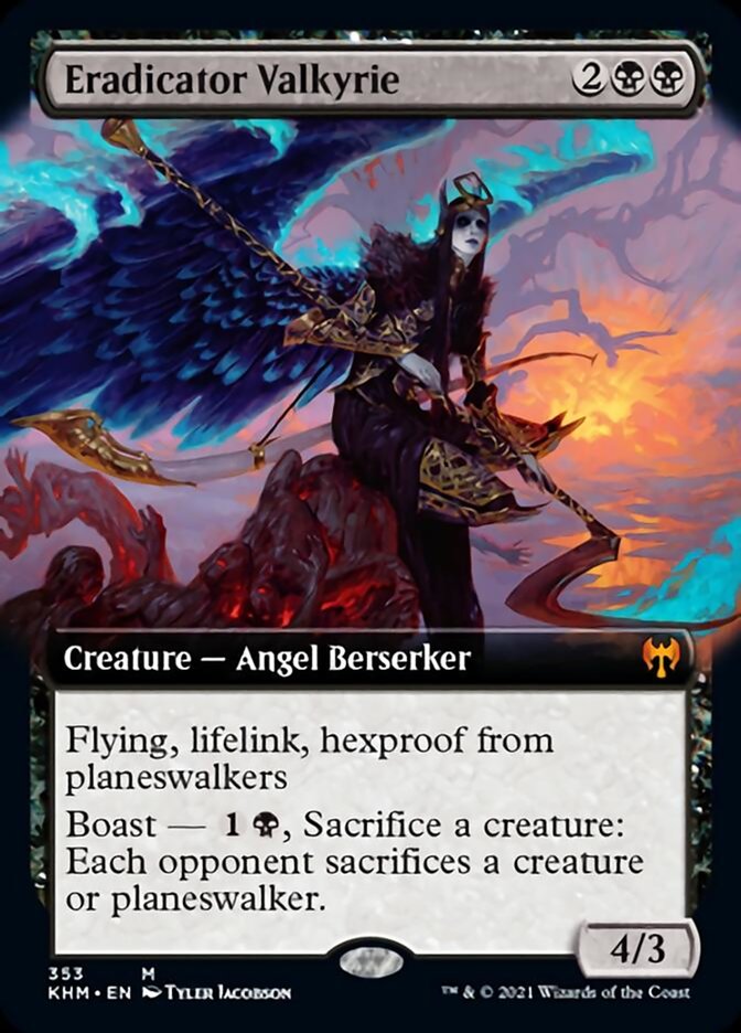 Eradicator Valkyrie (Extended Art) [Kaldheim] - The Mythic Store | 24h Order Processing
