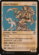 Djinni Windseer (Showcase) [Dungeons & Dragons: Adventures in the Forgotten Realms] - The Mythic Store | 24h Order Processing