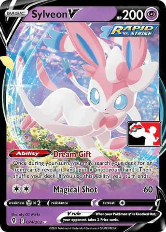 Sylveon V (074/203) [Prize Pack Series One] - The Mythic Store | 24h Order Processing