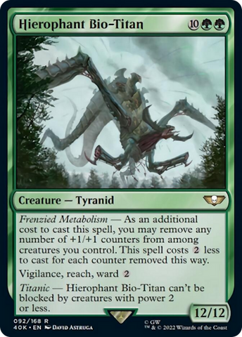 Hierophant Bio-Titan (Surge Foil) [Warhammer 40,000] - The Mythic Store | 24h Order Processing