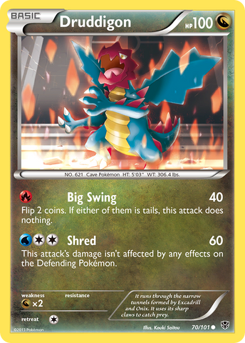 Druddigon (70/101) [Black & White: Plasma Blast] - The Mythic Store | 24h Order Processing