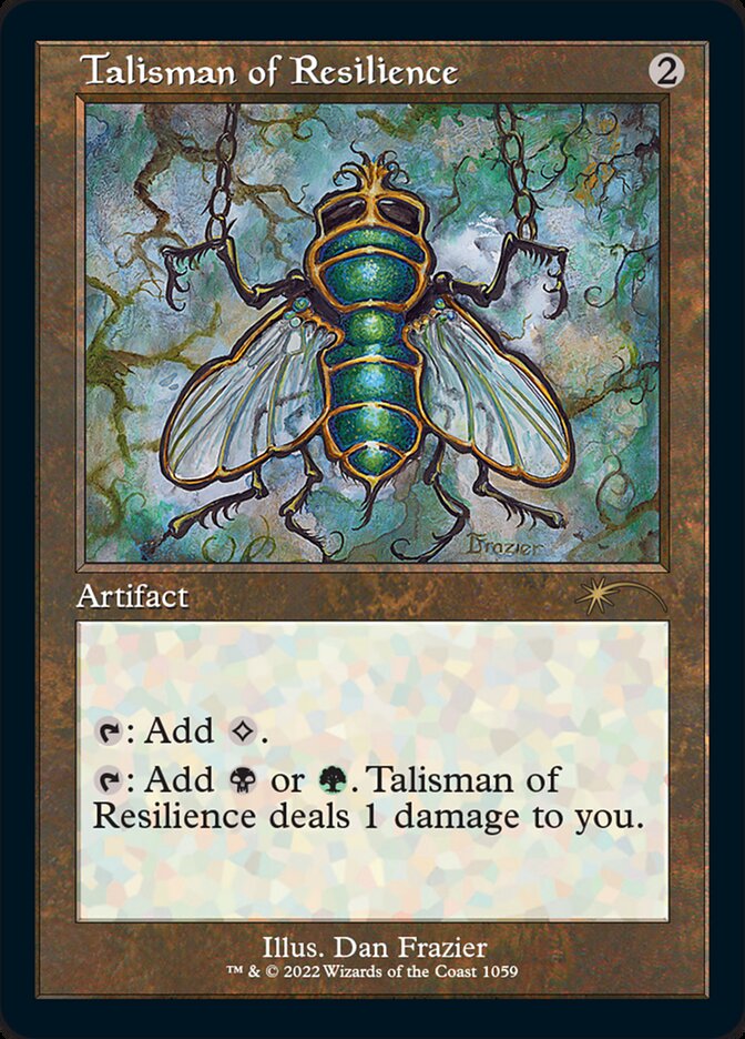 Talisman of Resilience (Foil Etched) [Secret Lair Drop Series] - The Mythic Store | 24h Order Processing