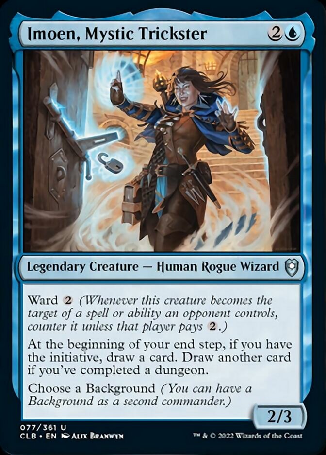 Imoen, Mystic Trickster [Commander Legends: Battle for Baldur's Gate] - The Mythic Store | 24h Order Processing