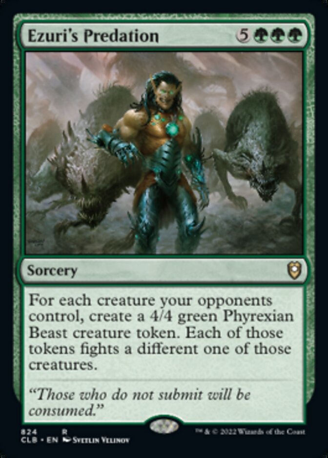 Ezuri's Predation [Commander Legends: Battle for Baldur's Gate] - The Mythic Store | 24h Order Processing