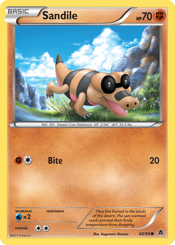 Sandile (60/98) [Black & White: Emerging Powers] - The Mythic Store | 24h Order Processing