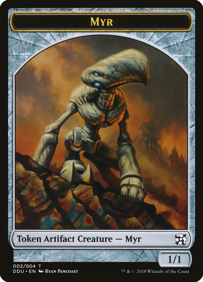 Myr Token [Duel Decks: Elves vs. Inventors Tokens] - The Mythic Store | 24h Order Processing