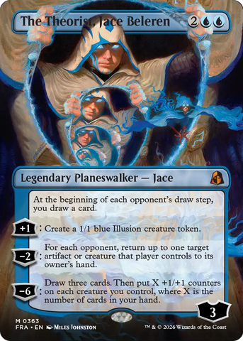 The Theorist, Jace Beleren (Borderless) (0363) [Reality Fracture] - The Mythic Store | 24h Order Processing