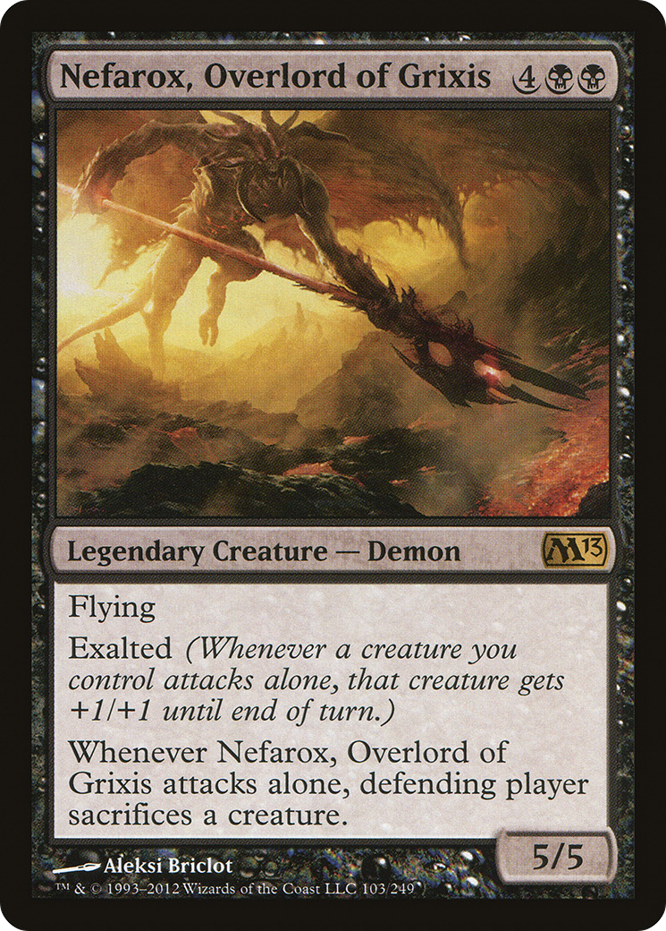 Nefarox, Overlord of Grixis [Magic 2013] - The Mythic Store | 24h Order Processing