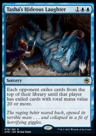 Tasha's Hideous Laughter (Promo Pack) [Dungeons & Dragons: Adventures in the Forgotten Realms Promos] - The Mythic Store | 24h Order Processing