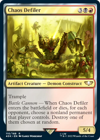 Chaos Defiler (Surge Foil) [Warhammer 40,000] - The Mythic Store | 24h Order Processing