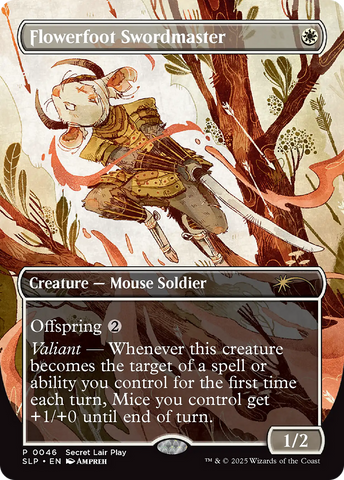 Flowerfoot Swordmaster [Secret Lair Showdown] - The Mythic Store | 24h Order Processing