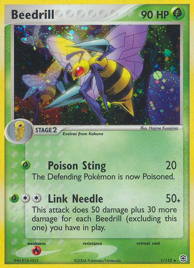 Beedrill (1/112) [EX: FireRed & LeafGreen] - The Mythic Store | 24h Order Processing
