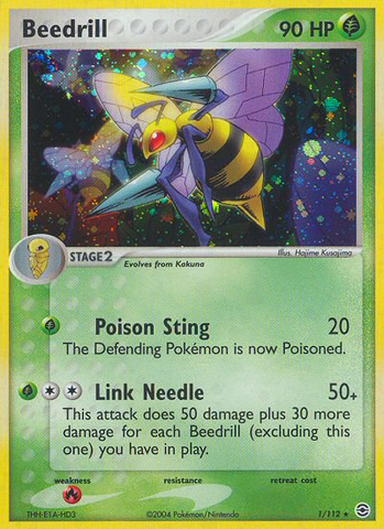 Beedrill (1/112) [EX: FireRed & LeafGreen] - The Mythic Store | 24h Order Processing