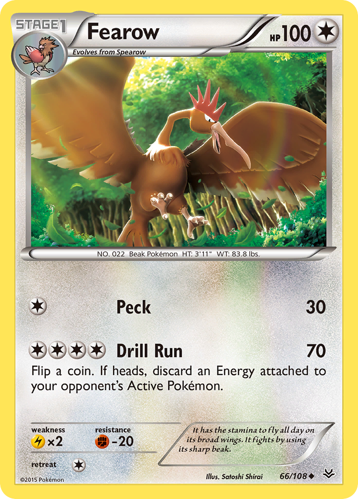 Fearow (66/108) [XY: Roaring Skies] - The Mythic Store | 24h Order Processing
