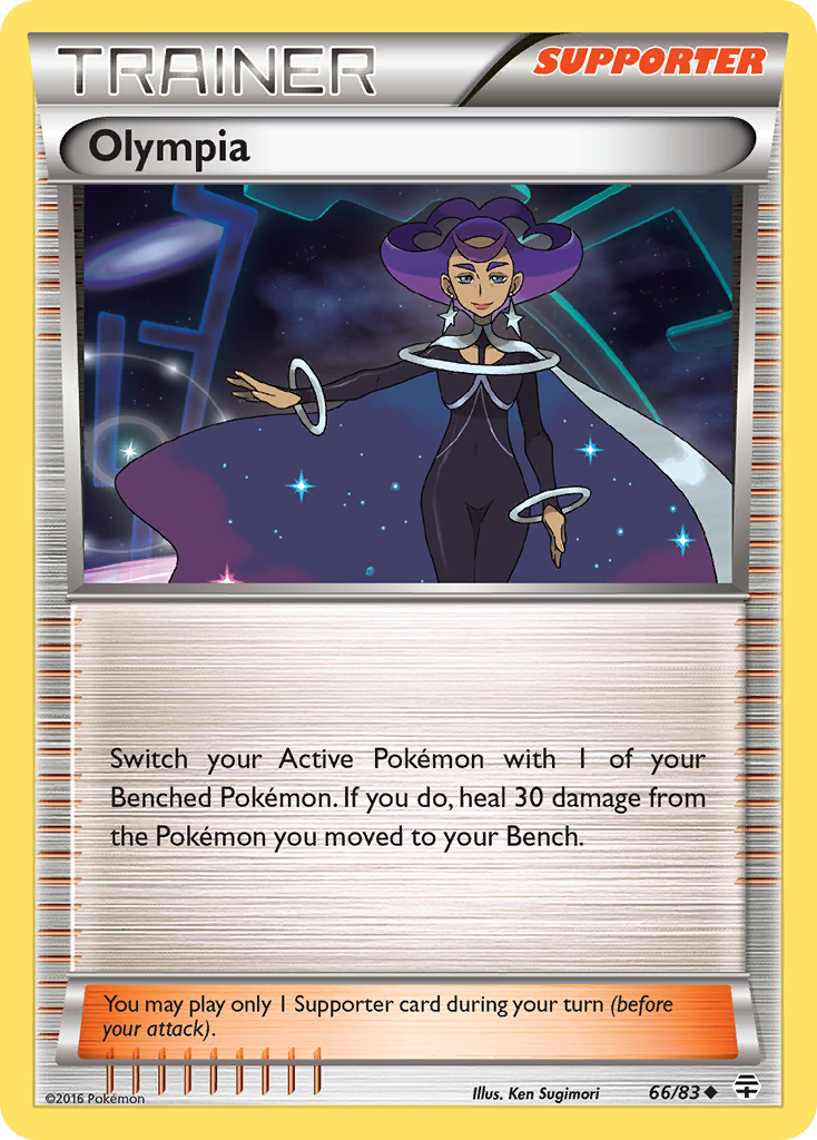 Olympia (66/83) [XY: Generations] - The Mythic Store | 24h Order Processing